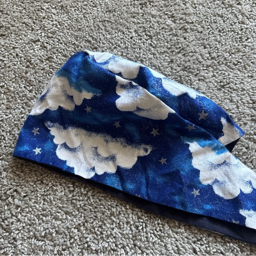 Matching Scrub Cap & Face Mask Set